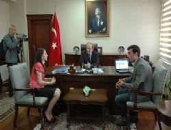 Öztürk Batum Heyeti’ni ağırladı